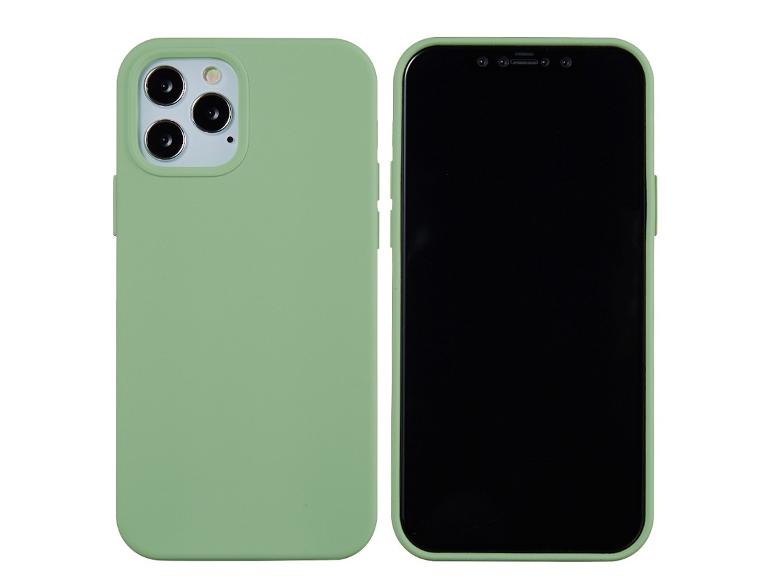 Capa De Silicone Líquido Para Iphone 13 Pro - Verde