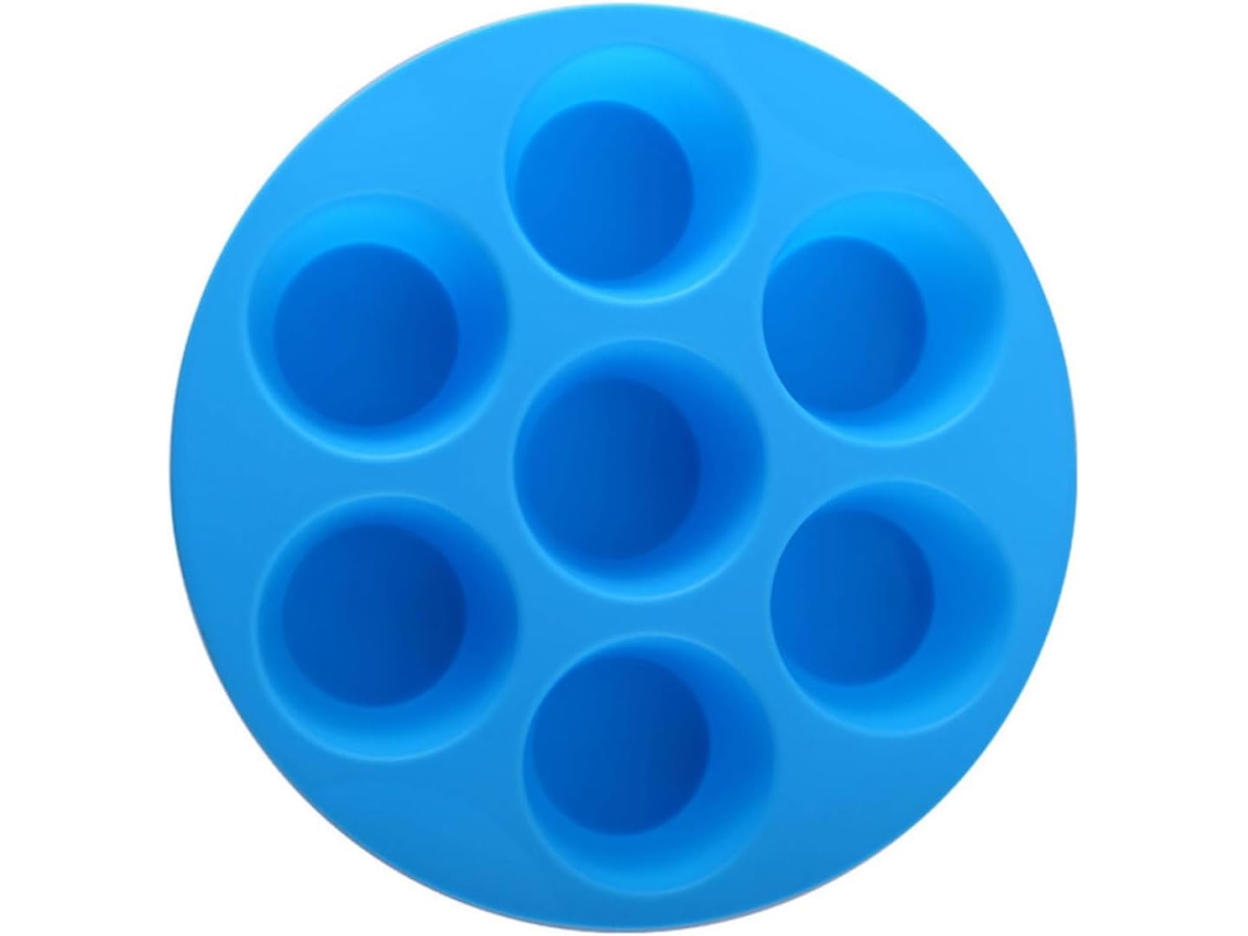 Formas De Silicone Redondas Com 3 Unidades