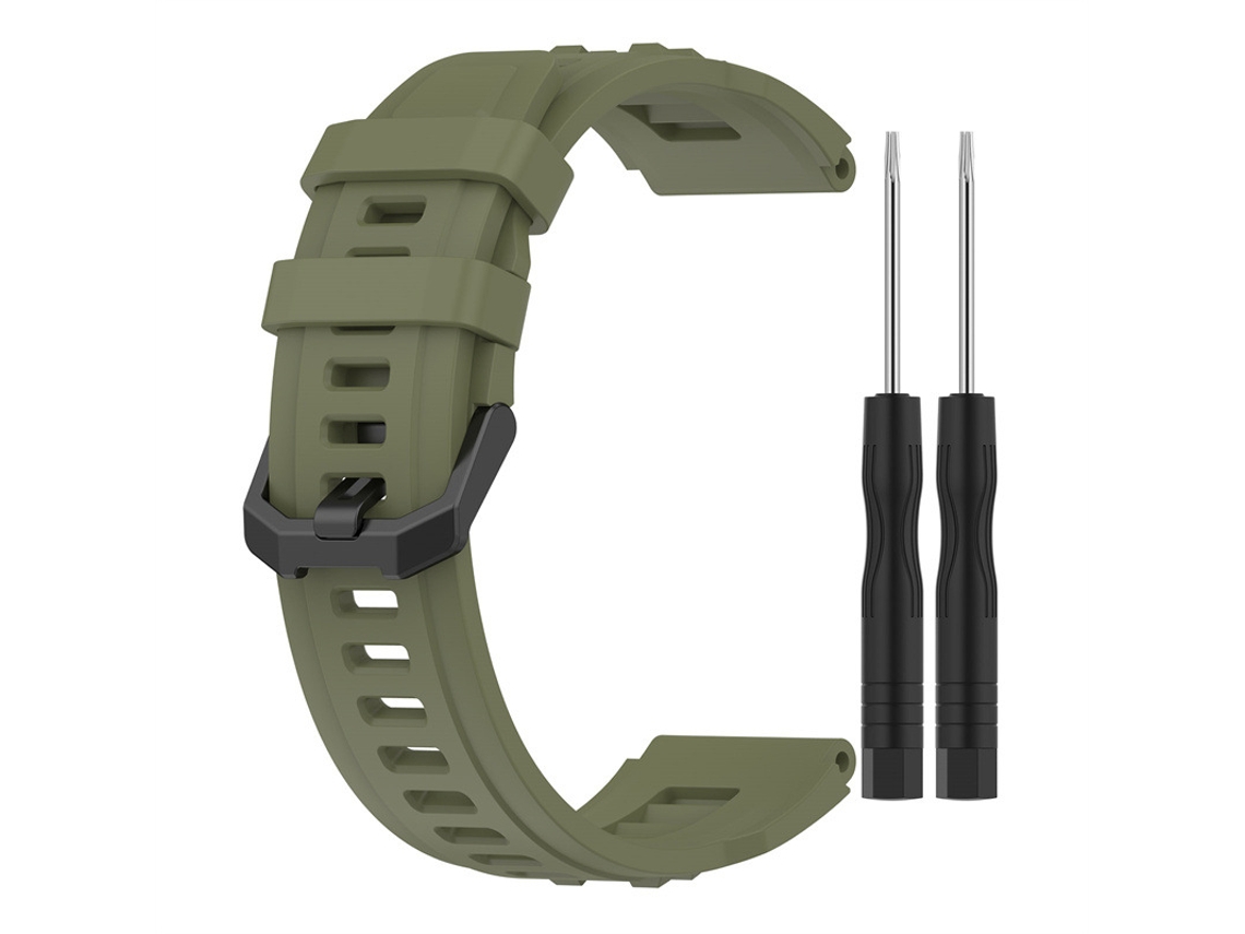 Pulseira de Silicone Macio de Substituição para AMAZFIT T rex Ultra A2142 Verde PANOONA