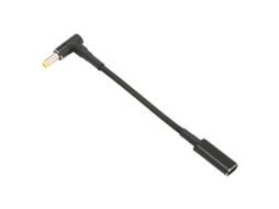 Aetheria adaptador Usb C para Dc 5,5x2,5mm 100w Chip Seguro Nylon Tecido para Notebook