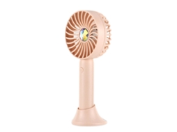 Mini Ventilador Pessoal Portátil Usb Recarregável Cooler Com Base