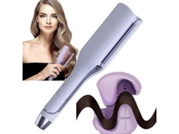 Wave Curling Ferro Rommantic Ovos Franceses Roll Curling Ferro Em Forma De V Cerâmica Big Waves Cabelo Crimper Hengjian