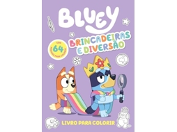 Livro Bluey Livro Para Colorir Brincadeiras E Diversão de On Line Editora (Português)