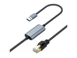 Cabo Adaptador De Rede Usb Para Rj45 Gigabit Ethernet Desempenho
