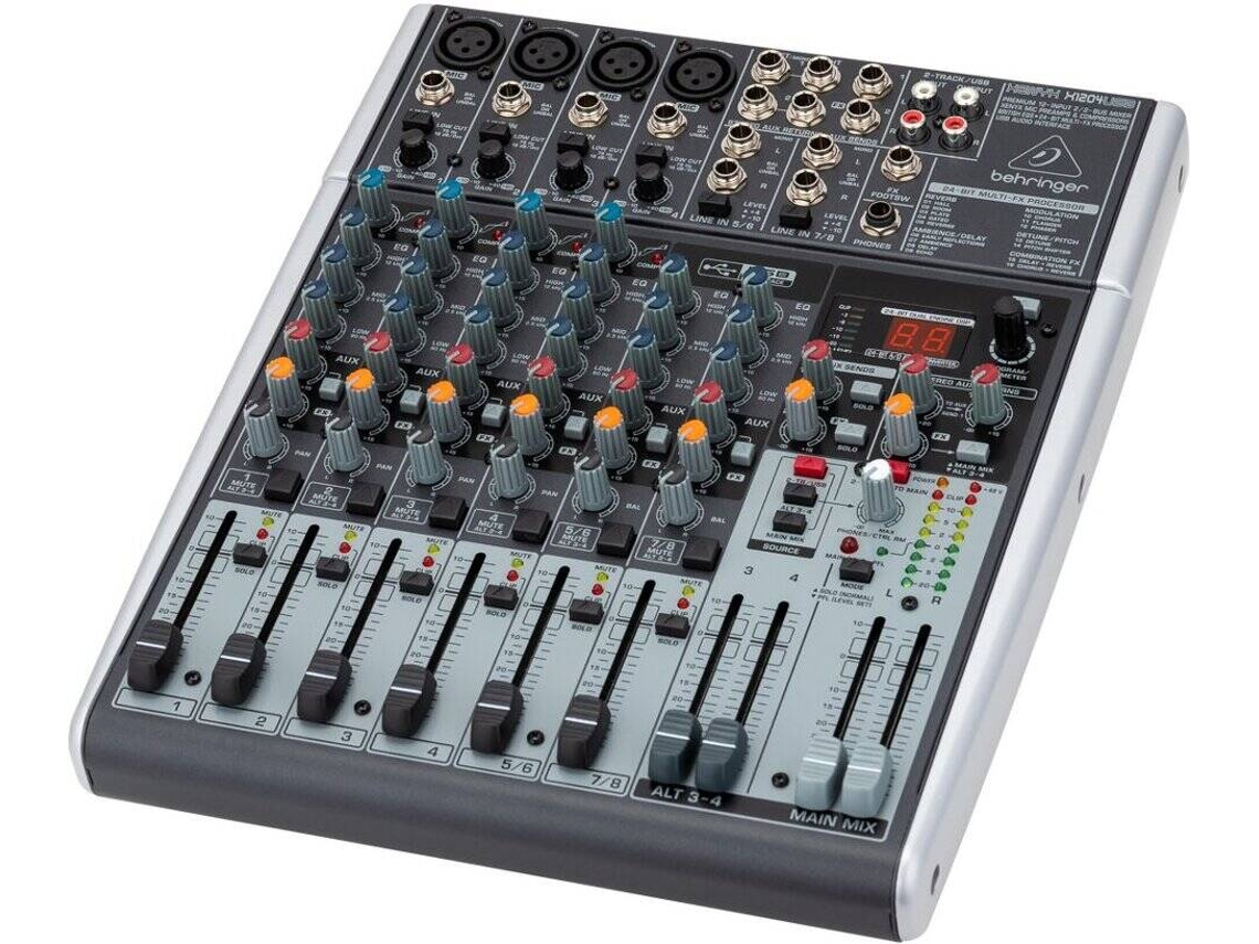 Mesa de mistura BEHRINGER XENYX X1204USB (Canais: 8 - USB)