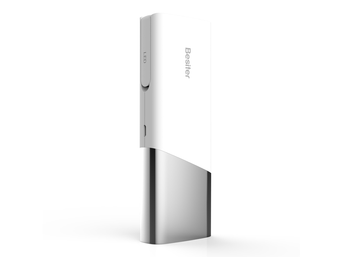 Carregador portátil Bestier Eclipse 4 de 10000 mah com luz led para telefones móveis