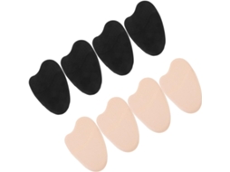 Protetores Metatarsais Para Os Pés, 4 Pares, Silicone Antiderrapante