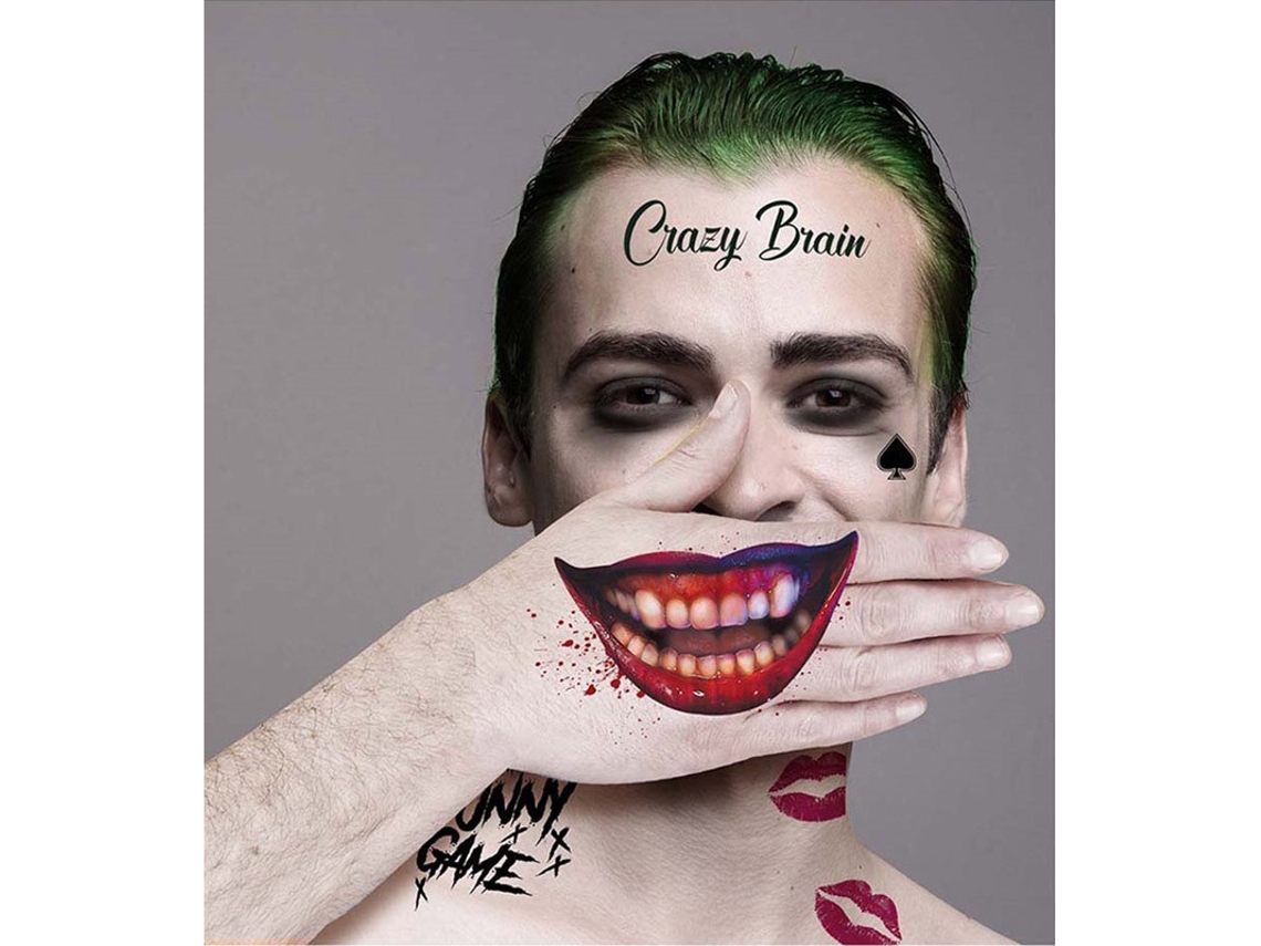 Tatuagem GUIRCA 30X14 Cm Mr Smile
