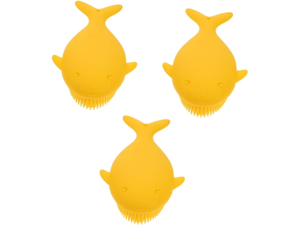 Conjunto Healeved Com 3 Escovas De Silicone Para Banho, Para O Corpo E A Pele