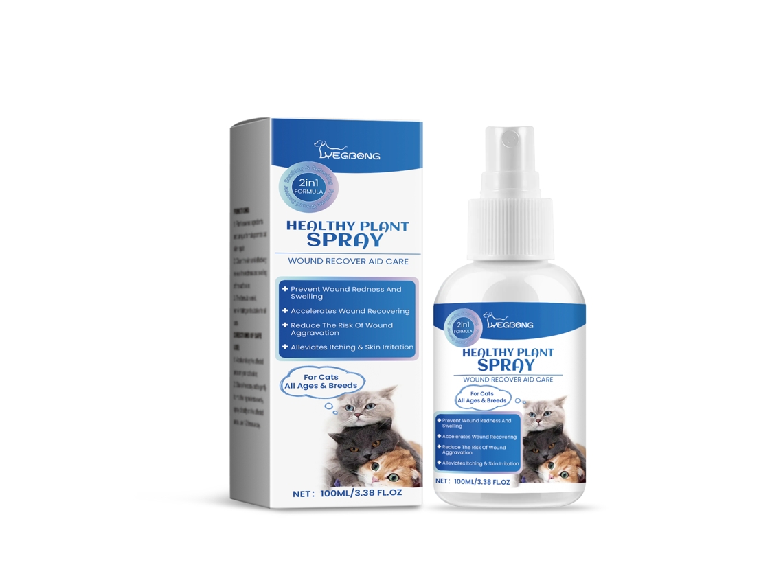 Spray Antibacteriano Para Feridas Em Gatos