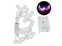Fitas De Luz Led Laxiscreed 20 Chips 360° Para Exterior, Coloridas, Ideal Para Casamentos E Festas