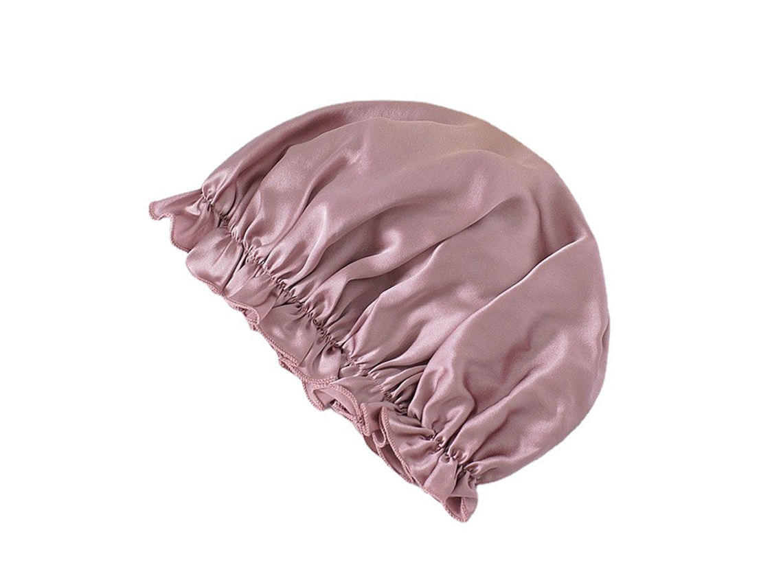 Touca de dormir Aquaforge 100% seda de amoreira rosa