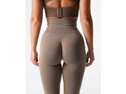 2026 calcinha Legging Sem Costura Nvgtn Feminina Fitness Elástica Respirável Levanta Bumbum Esportiva