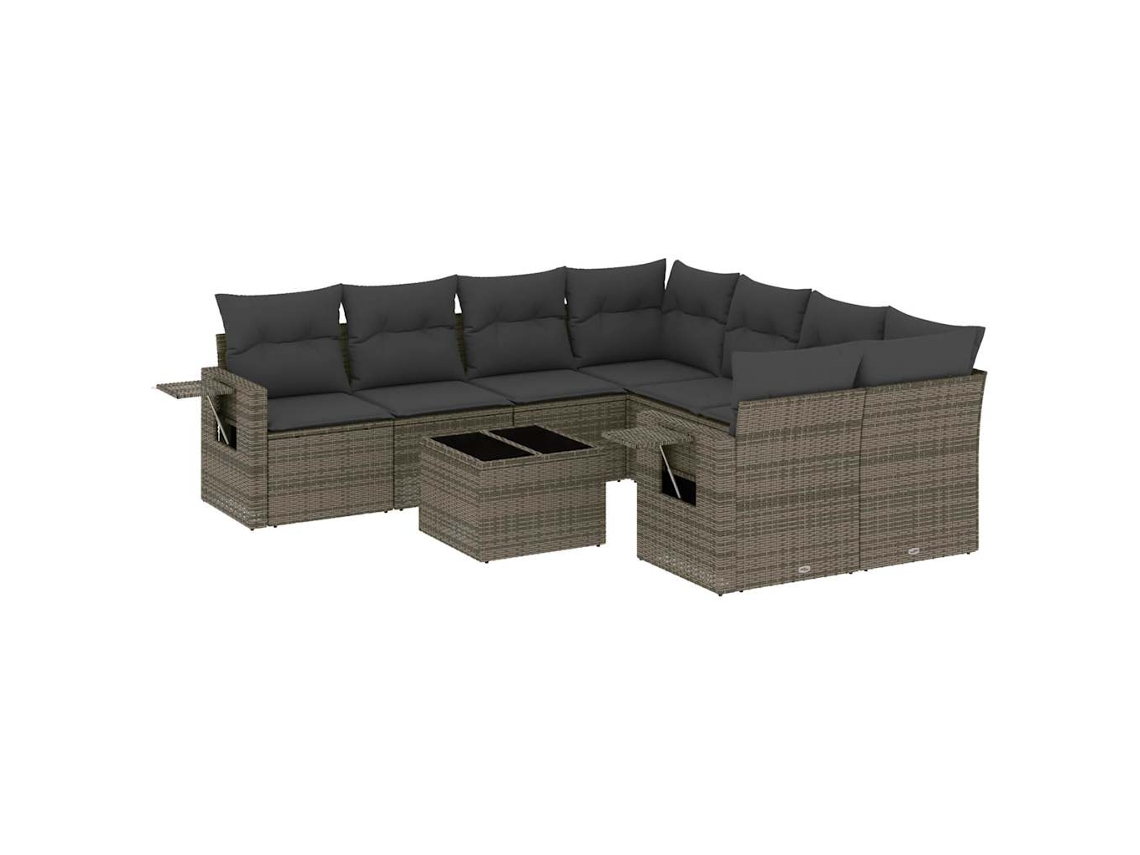 Garden Sofa Set, Garden Sofa Sets Vidaxl Cinzeto Rattan / Vime (n/a)
