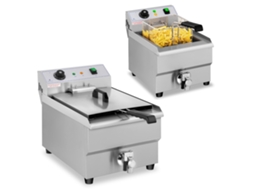 Fritadeira elétrica com torneira, 16L, 230V, ROYAL CATERING