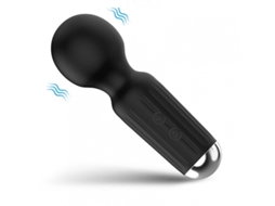 Mini Vibrador De Massagem De 20 Frequncias Para Mulheres (preto)