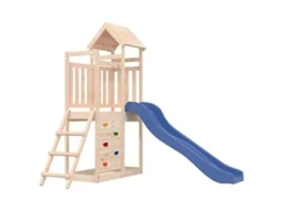 Conjunto de brincar para exterior VIDAXL Castanho Madeira