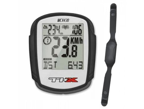 Computador de Bicicleta Sem Fios com 33 Funções Monitor Do Ritmo Cardíaco e Correia de Cardio TKX