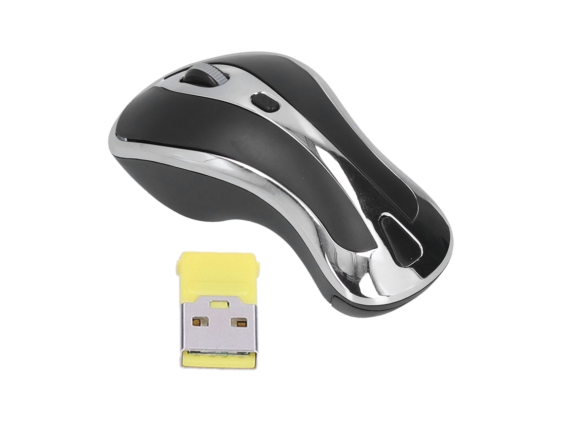 Aetheria mouse Sem Fio 2.4ghz com Receptor Usb Compatível Win/android/os X para Pc Office e Gaming Preto