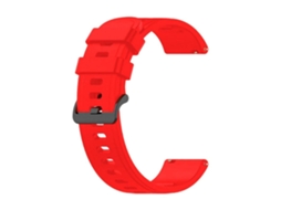 Bracelete Smoothsilicone com Fivela Compativel com Xiaomi Watch S4 Sport Vermelho