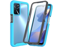 Capa Oppo A16 HFS HOUSE Full Coverage (Azul)