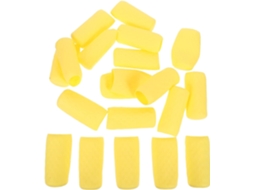 Pacote Com 20 Capas Protetoras De Silicone Amarelo À Prova D'água Para Garrafas De Viagem.