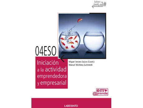 Livro Iniciativa Actividad Emprendedora Y Empresarial 4ºeso de Vários Autores