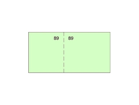 Livro Paq/20 Talonario De Caja T29 10,7x5cm Color Verde De Desconocido (espanhol)