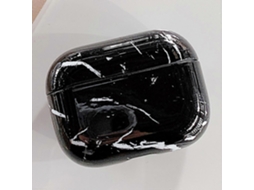 Película protetora de plástico com textura de mármore para AirPods Pro GIECY