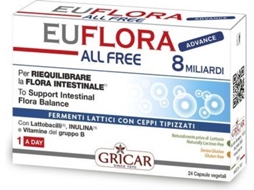 Suplemento Alimentar GRICAR Euflora All Free (24 cápsulas de 510mg)