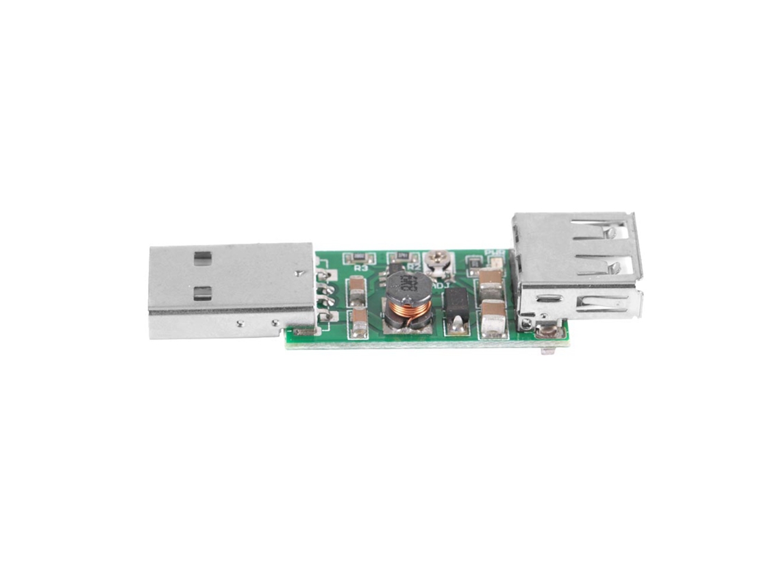 Módulo Conversor Dc-dc Step Up Boost Ajustável 5v Para 6-15v Usb Com Saída Regulável