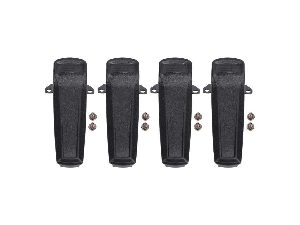 Aetheria 4pcs Pinça de Cinto para Rádio Hyt Hytera Pd600 Pd700 Pd780 Pd788 Pd980 Pt‑580h Tc Series