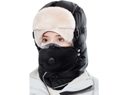 Cache oreilles D'hiver Chaud com Couvre visage e Lunettes Cupê vent para Patinagem, Esqui, Les SFUSHOS