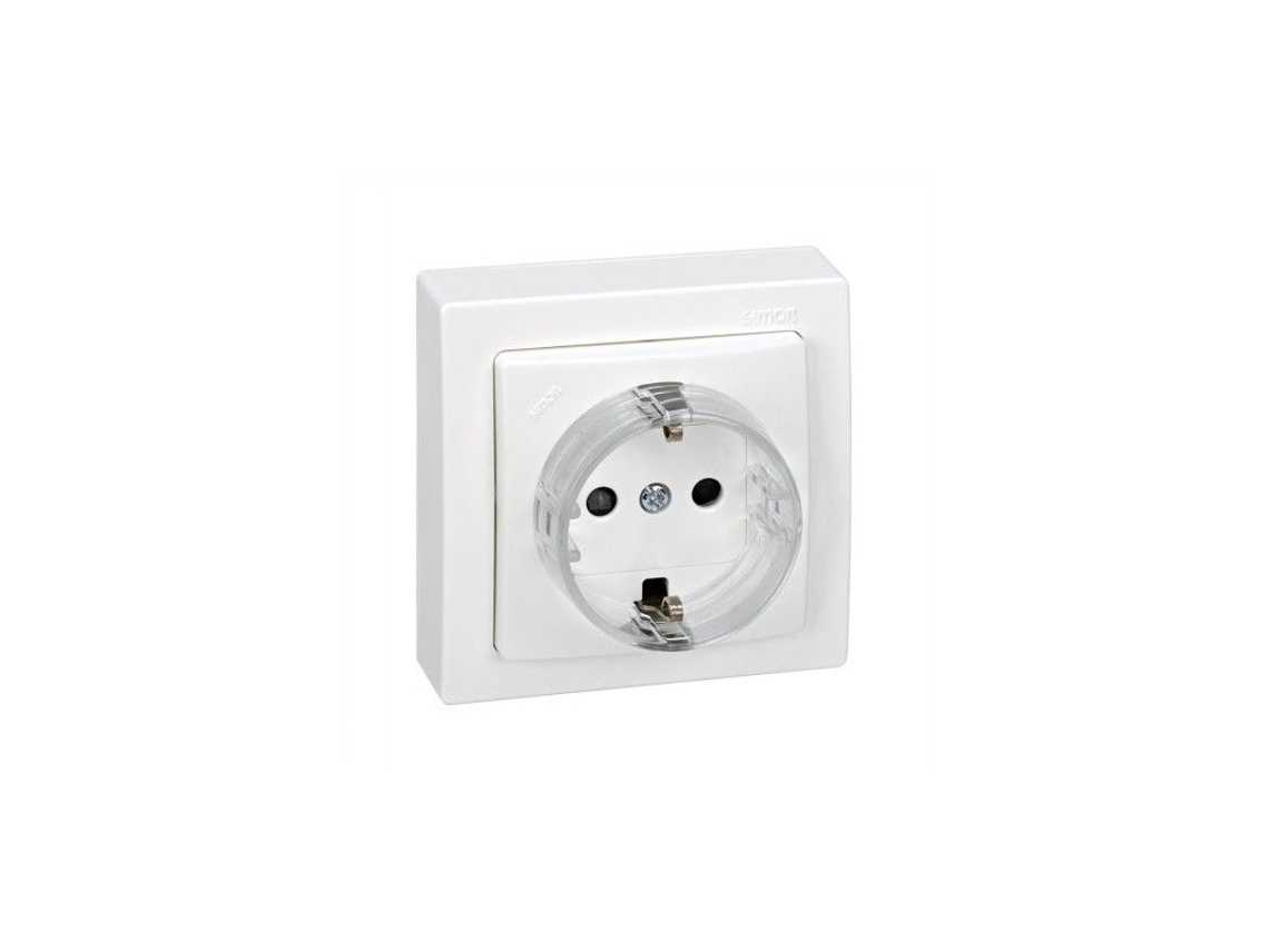 Base De Tomada Monobloco 2ptt Branca Simon 73 Loft 73432 50