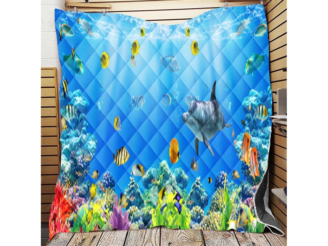 Colcha Acolchoada Fansu Capa de Cama Cobertor para Ar Condicionado Edredom Conjunto Estampada Sofá com Criança