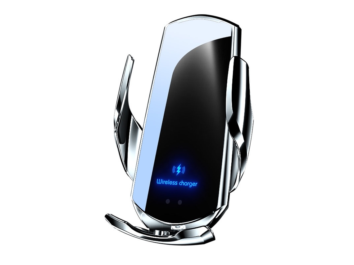 Carregador Sem Fios Q3 15w Para Automóvel Com Sensor Inteligente Para Iphone E Telemóveis Android Qi