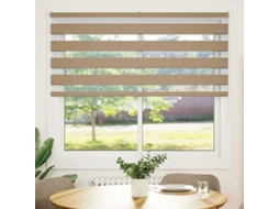 Maison Exclusive - Cortina De Zebra 160x100 Cm Largura Do Tecido 155,9cm Poliéster