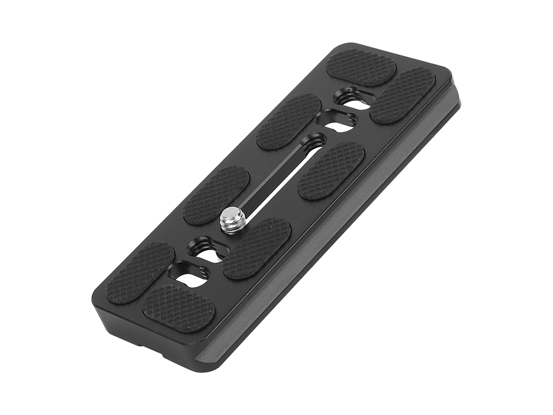 Placa de liberação rápida em liga de alumínio com acessório de parafuso de 1/4" para cabeça esférica Arca Mount de 100 mm LAXISCREED
