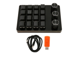 Teclado Mecânico Mini Programável Para Jogos