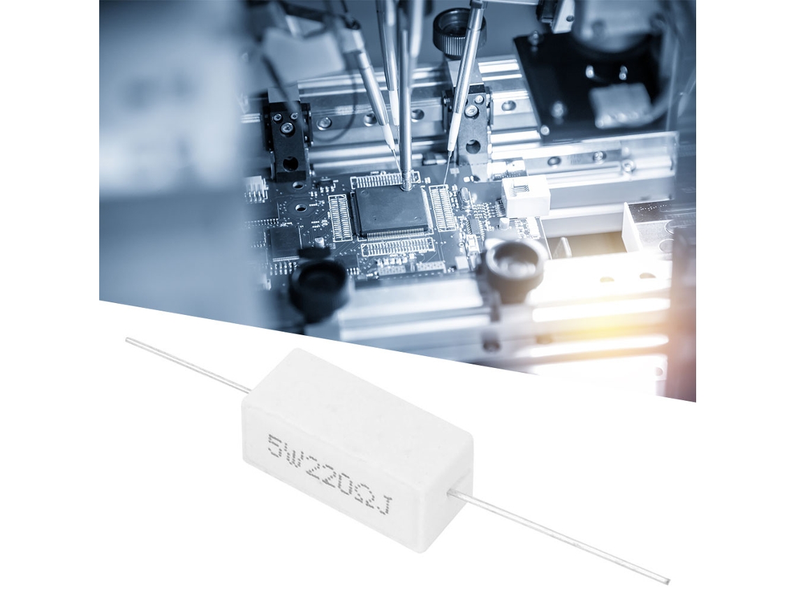 Resistências De Cimento Laxiscreed De Alta Precisão 5% E 5w Para Aplicações Eletrónicas