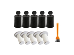 1 conjunto de aspirador de pó portátil filtro hepa esponja kit para xiaomi deerma dx700 dx700s peças de reposição acessórios