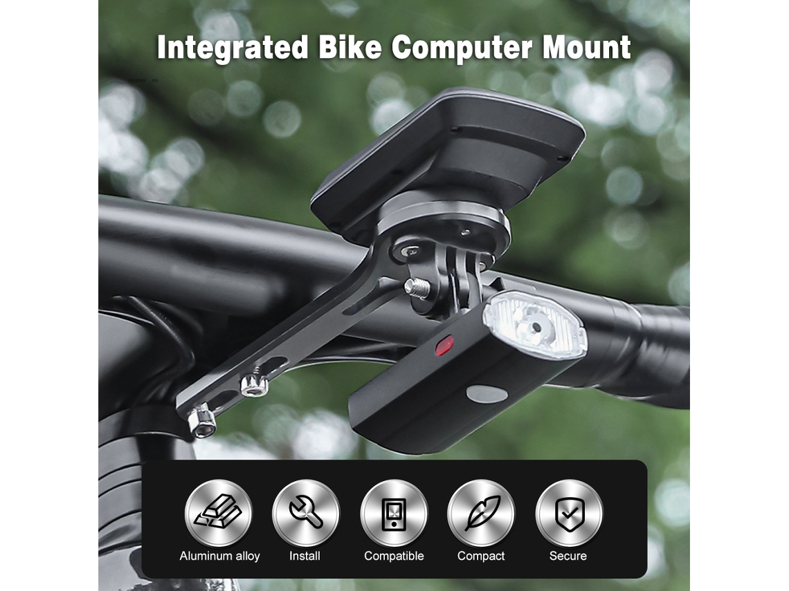 2026 Suporte para Computador de Bicicleta Delantero Compatível com Garmin, Wahoo, Bryton, Cateye, Gopro e Linterna S/MARCA