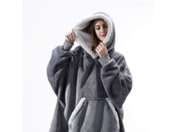 2026 chaqueta Manta Oversize Suave Y Cálida Con Capucha Y Bolsillo Grande para Adultos Y Niños