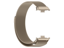 Pulseira De Aço Inoxidável Milanesa Compatível Para Xiaomi Bracelet 9/8 Pro E Redmi Watch 4 Pulseira