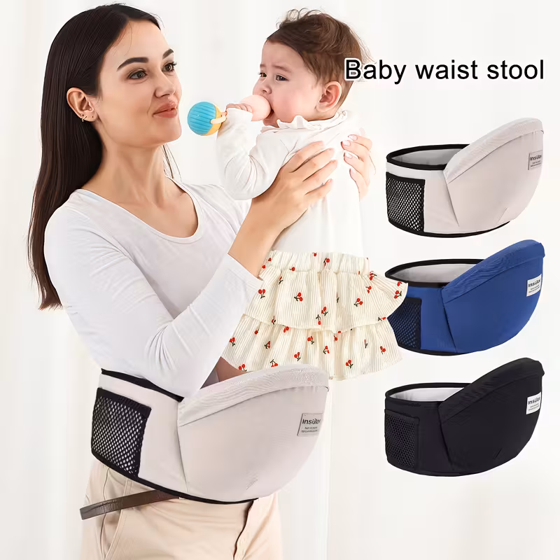 Cadeira Portátil Ergonômica Para Bebé 0 3 Anos, Inclinação 30°, Ajuste Sem Usar As Mãos Rosae