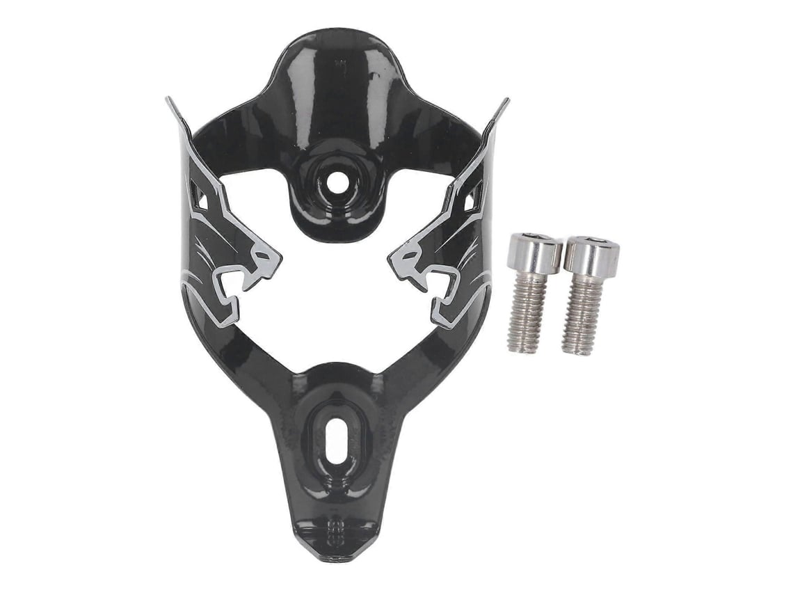 Suporte Para Garrafa De Água Em Liga De Alumínio Preto Para Ciclismo, Ideal Para Bicicletas De Montanha E Estrada.
