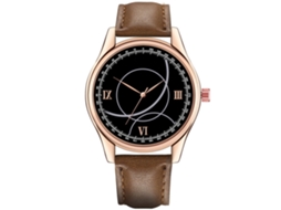 Reloj De Pulsera Para Mujer De Moda Casual Con Cuarzo Y Aleación Color Negro Oscuro