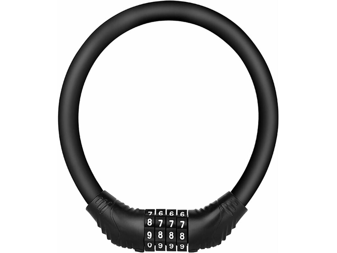 Cadeado Para Bicicleta Mini Cadeado Portátil Aquaforge (preto)