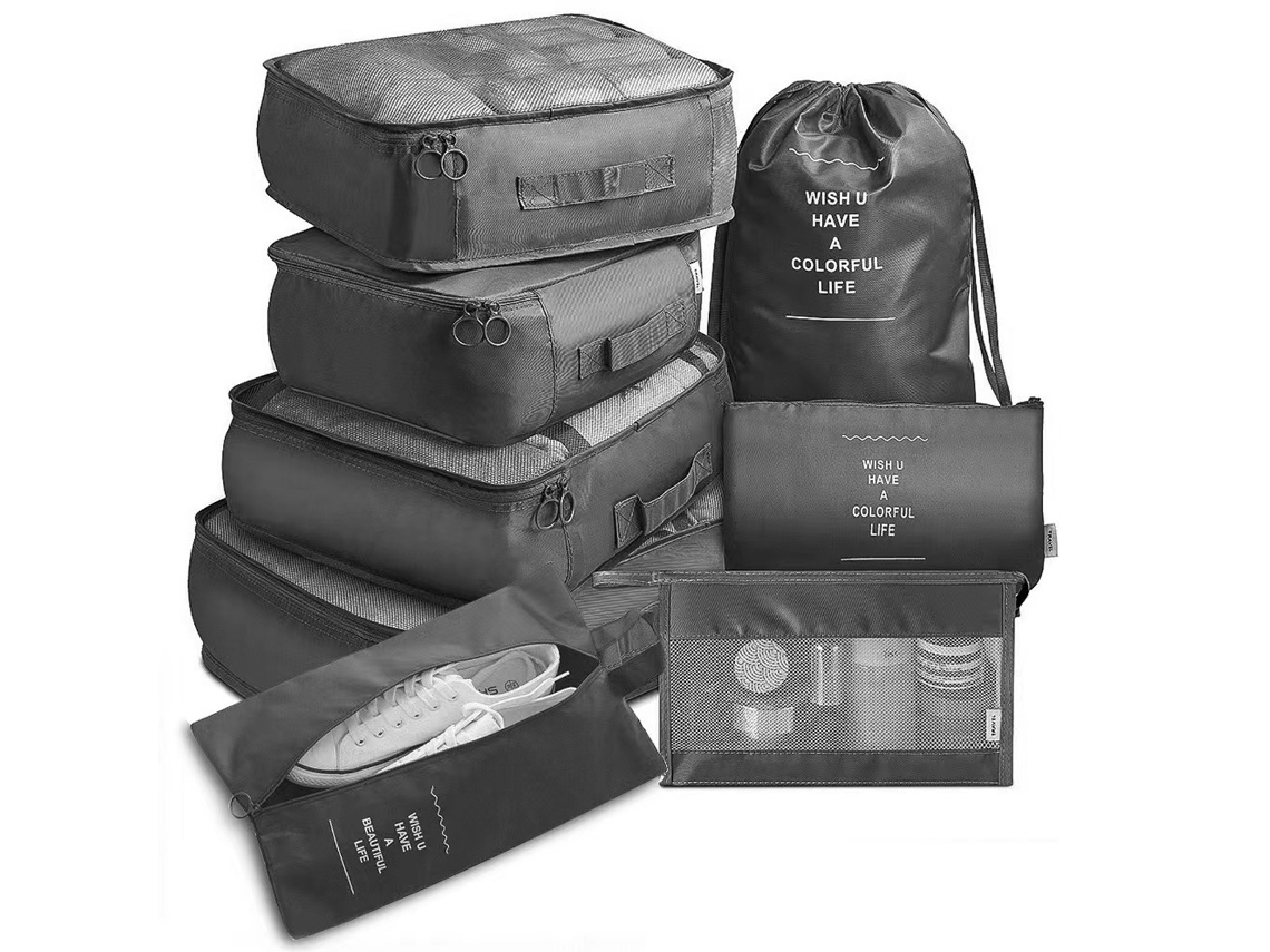 Conjunto de 8 Cubos Organizadores AQUAFORGE