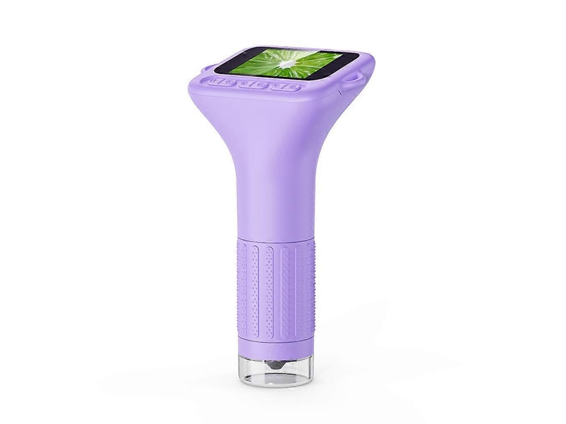 Microscópio Digital Portátil Com Tela Ips De 2 Polegadas, Ampliação De 1000x E Luz Led, Ideal Para Crianças.